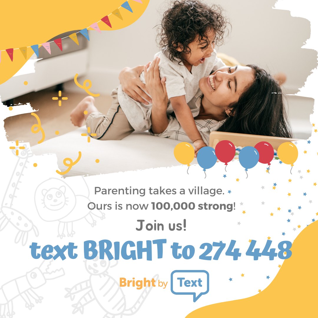 
    Bright by Text is now 100,000 families strong! 